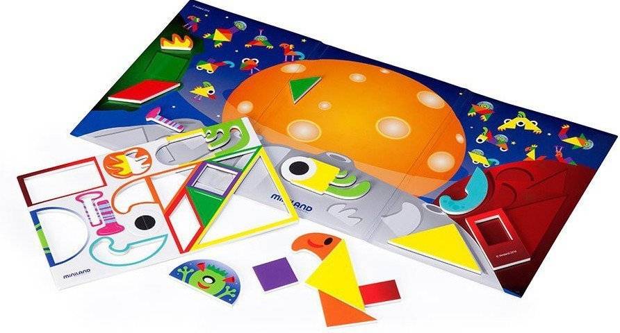 ΠΑΙΧΝΙΔΙΑ MINILAND ΜΑΓΝΗΤΕΣ CRAZY TANGRAM
