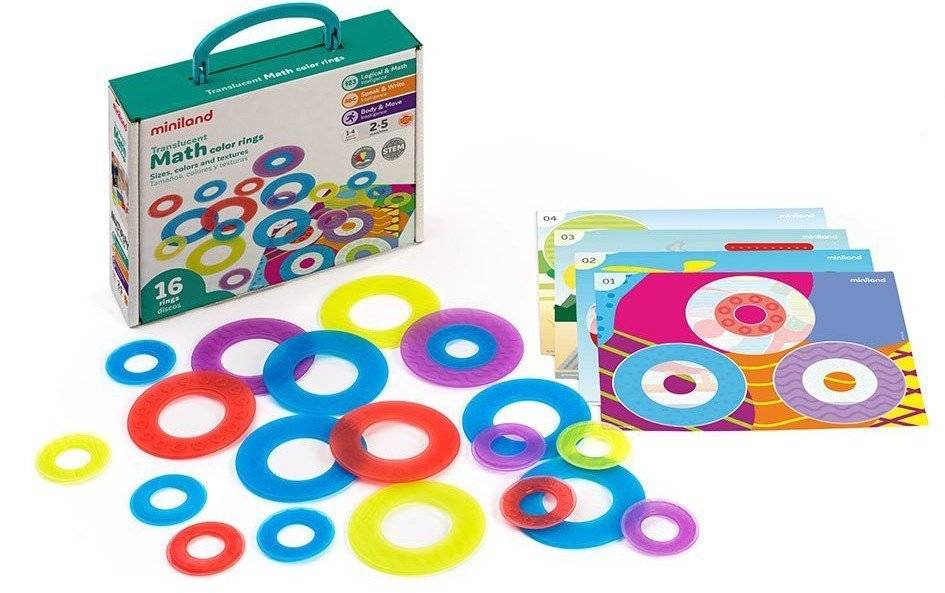 ΣΕΤ ΔΡΑΣΤΗΡΙΟΤΗΤΩΝ MINILAND ΜΕ ΧΡΩΜΑΤΙΣΤΑ ΔΑΧΤΥΛΙΔΙΑ