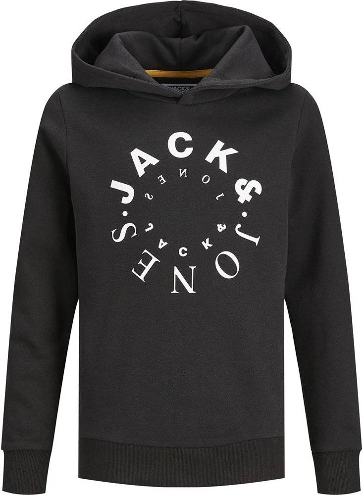 JACK - JONES HOODIE JACK - JONES 12243441 JJWARRIOR ΜΑΥΡΟ(152 CM)(12 ΕΤΩΝ)