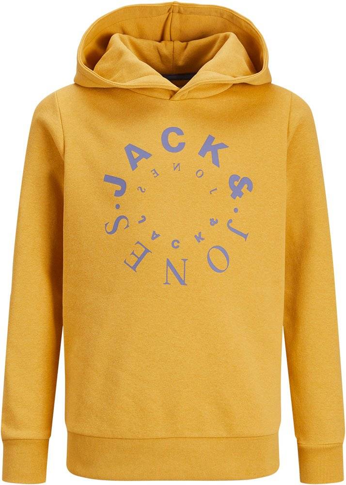 HOODIE JACK - JONES 12243441 JJWARRIOR ΚΙΤΡΙΝΟ (152 CM)(12 ΕΤΩΝ)
