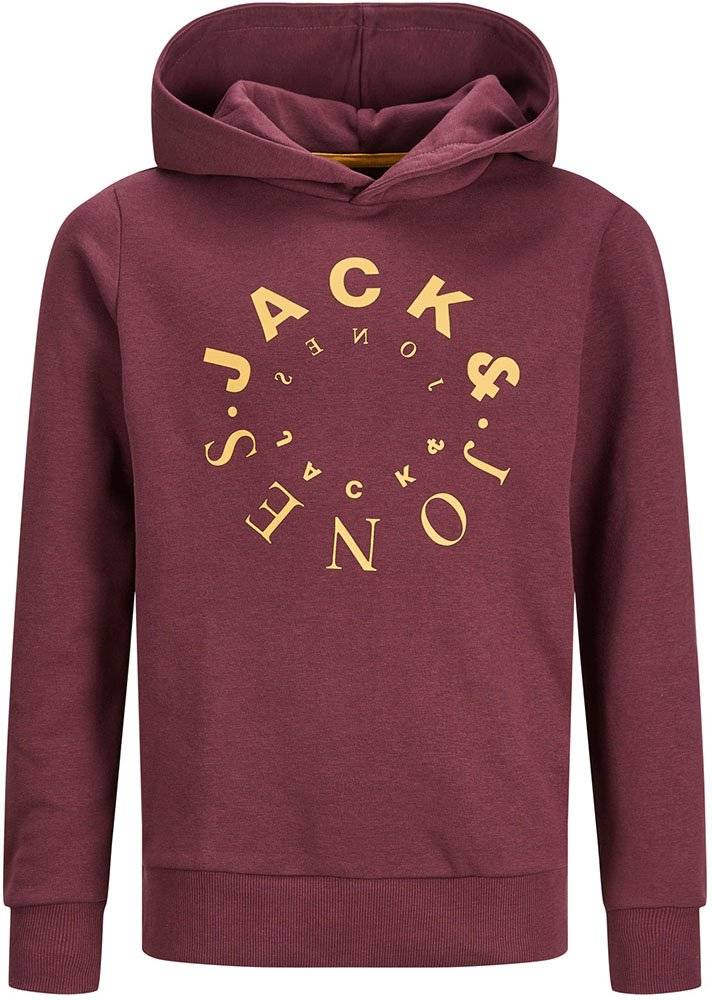 HOODIE JACK - JONES 12243441 JJWARRIOR ΚΟΚΚΙΝΟ(140 CM)(10 ΕΤΩΝ) JACK - JONES