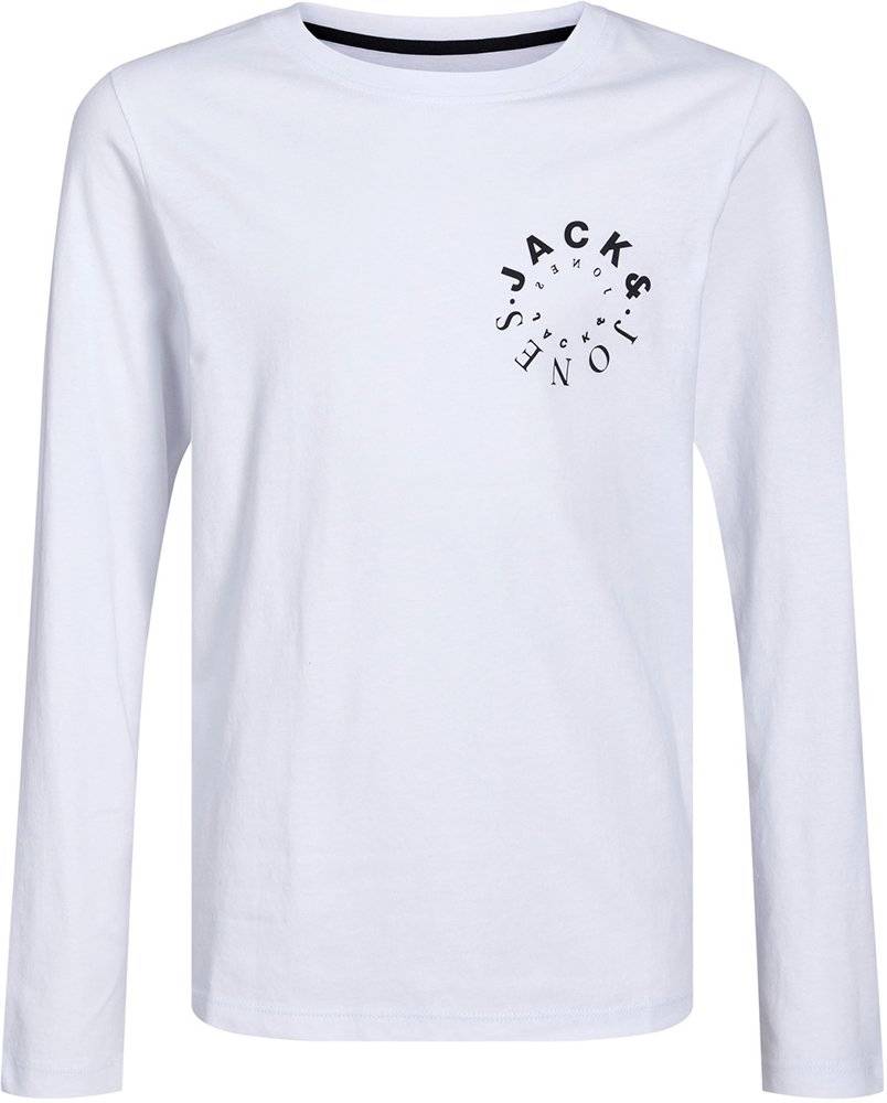 ΜΠΛΟΥΖΑ ΜΑΚΡΥΜΑΝΙΚΗ JACK - JONES 12243440 JJWARRIOR ΛΕΥΚΟ(116 CM)(6 ΕΤΩΝ) JACK - JONES