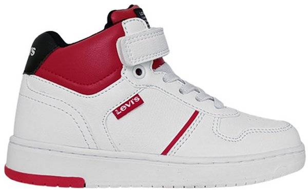 SNEAKERS LEVI'S KICK MID VIRV0072S ΚΟΚΚΙΝΟ/ΛΕΥΚΟ (EU:34)