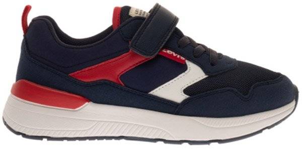 SNEAKERS LEVI'S OATS REFRESH JR VBOS0080S ΣΚΟΥΡΟ ΜΠΛΕ/ΚΟΚΚΙΝΟ (EU:29)