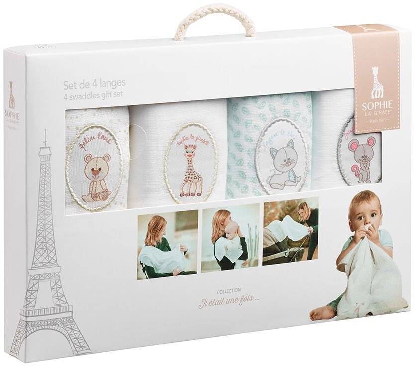 ΣΕΤ 4 ΜΟΥΣΕΛΙΝΕΣ ΜΕ ΤΗΝ ΣΟΦΙ-SOFIE THE GIRAFFE SOPHIE LA GIRAFE