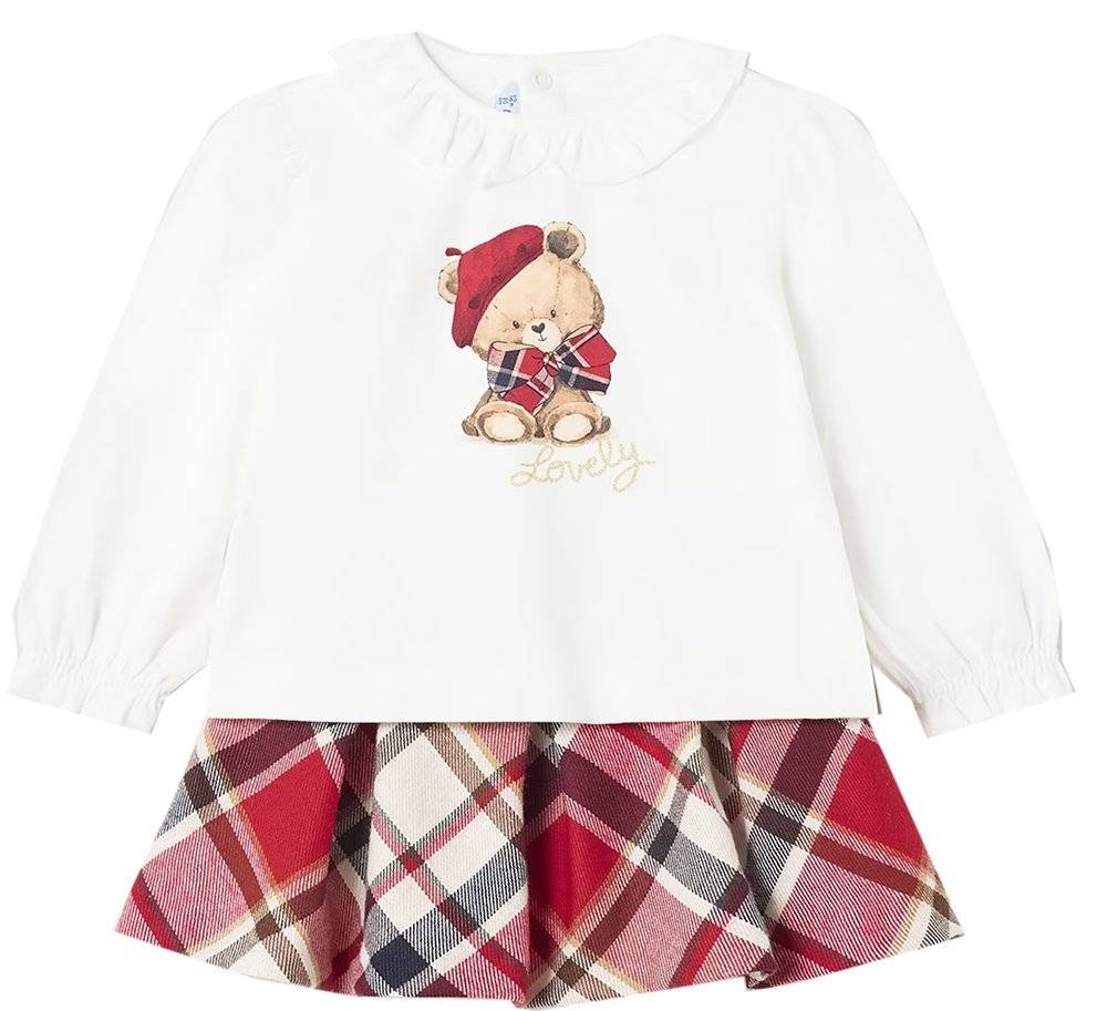 ΣΕΤ ΡΟΥΧΩΝ MAYORAL 2995 ΚΟΚΚΙΝΟ ΚΑΡΟ (86 CM)(18-24 ΜΗΝΩΝ) MAYORAL