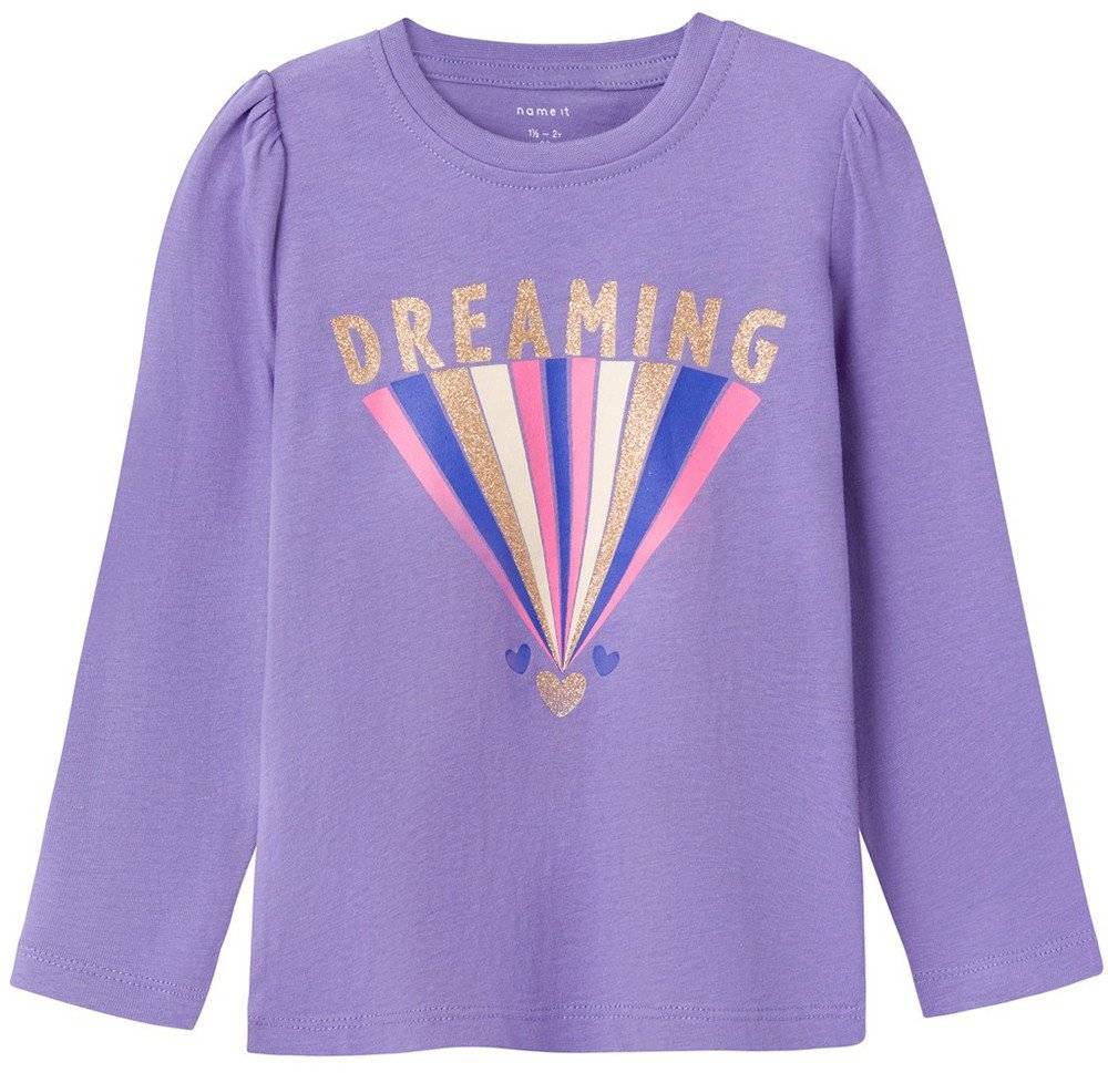 ΜΠΛΟΥΖΑ ΜΑΚΡΥΜΑΝΙΚΗ NAME IT 13219821 NMFLARA ΜΩΒ(122 CM)-(7 ΕΤΩΝ) NAME IT