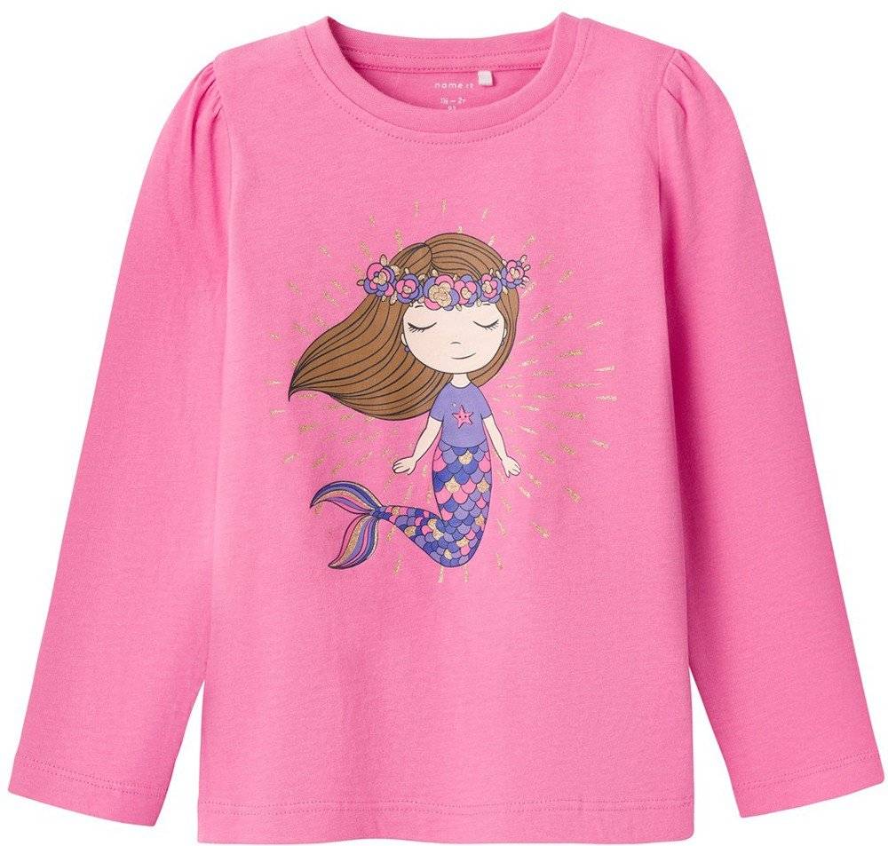 ΜΠΛΟΥΖΑ ΜΑΚΡΥΜΑΝΙΚΗ NAME IT 13219821 NMFLARA ΡΟΖ(92 CM)-(2 ΕΤΩΝ) NAME IT