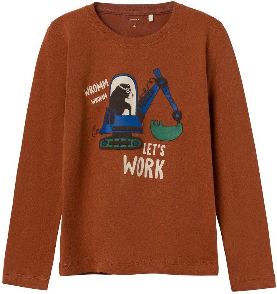 ΜΠΛΟΥΖΑ ΜΑΚΡΥΜΑΝΙΚΗ NAME IT 13220017 NMMLES ΚΟΚΚΙΝΟ(92 CM)-(2 ΕΤΩΝ)