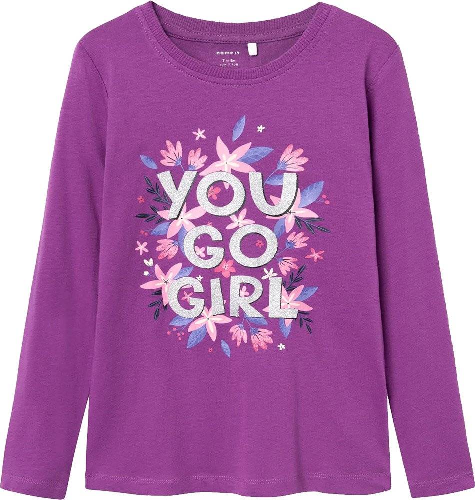 ΜΠΛΟΥΖΑ ΜΑΚΡΥΜΑΝΙΚΗ NAME IT 13219955 NKFRODA ΜΩΒ(134 CM)-(9 ΕΤΩΝ)