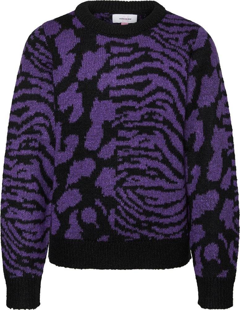 ΠΟΥΛΟΒΕΡ VERO MODA 10294834 VMVERA ΜΑΥΡΟ (122-128 CM)-(7-8 ΕΤΩΝ) VERO MODA