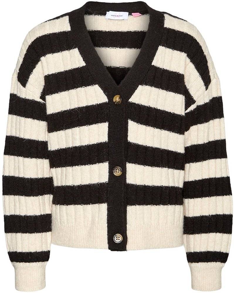 ΖΑΚΕΤΑ VERO MODA 10297818 VMELYA ΛΕΥΚΟ/ΜΑΥΡΟ (128 CM)-(8 ΕΤΩΝ)