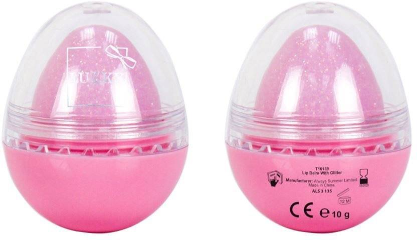 LIP BALM ΣΕ ΒΑΖΑΚΙ LUKKY ΡΟΖ 1 TEM