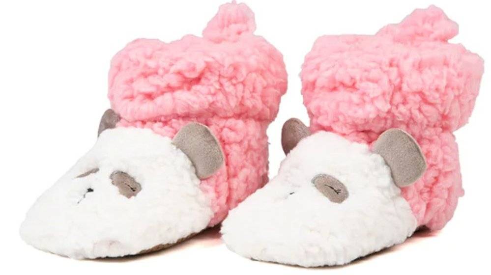 ΒΡΕΦΙΚΕΣ ΠΑΙΔΙΚΕΣ ΠΑΝΤΟΦΛΕΣ COZY SOLE ΖΩΑΚΙΑ-PANDA ΑΣΠΡΟ/ΡΟΖ(EU:27-28)
