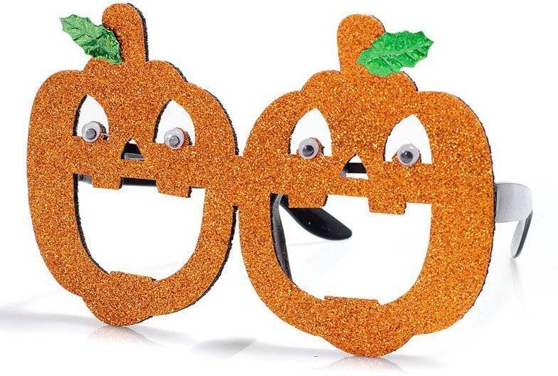 ΓΥΑΛΙΑ HALLOWEEN ΚΟΛΟΚΥΘΑ FUN WORLD ΠΟΡΤΟΚΑΛΙ (7001) (18CM) FUN WORLD