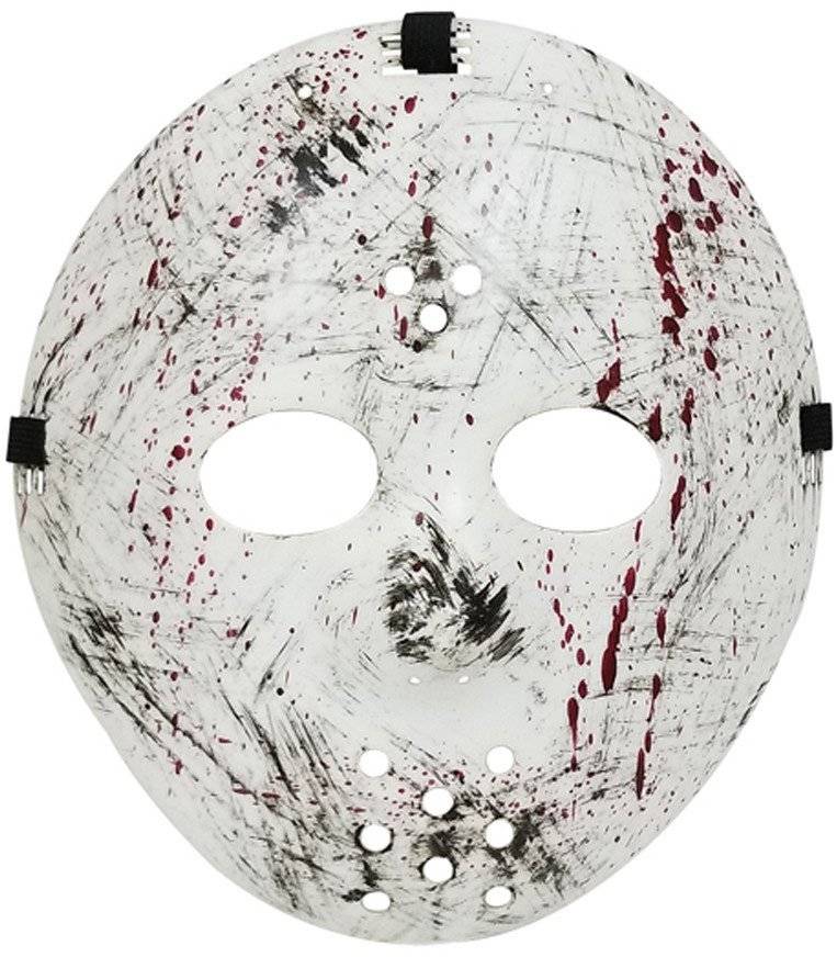 ΜΑΣΚΑ ΜΕ ΑΙΜΑ FUN WORLD ΑΣΠΡΟ 23X23CM (9502)