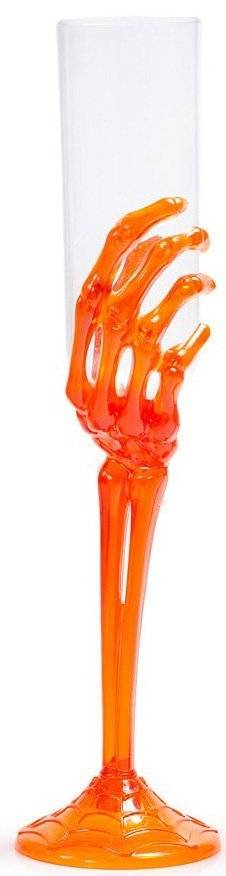 ΠΟΤΗΡΙ HALLOWEEN ΧΕΡΙ ΣΚΕΛΕΤΟΥ FUN WORLD ΠΟΡΤΟΚΑΛΙ 26CM (7007) FUN WORLD