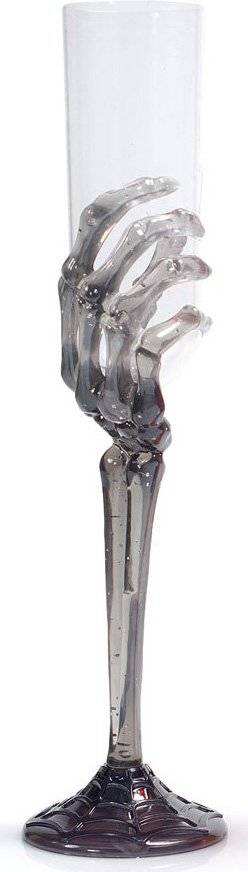 ΠΟΤΗΡΙ HALLOWEEN ΧΕΡΙ ΣΚΕΛΕΤΟΥ FUN WORLD ΓΚΡΙ 26CM (7007) FUN WORLD