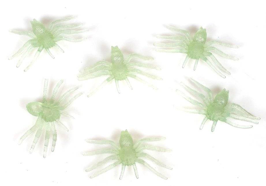 FUN WORLD ΦΙΓΟΥΡΕΣ ΑΡΑΧΝΕΣ GLOW IN DARK FUN WORLD 6ΤΜΧ (7008)