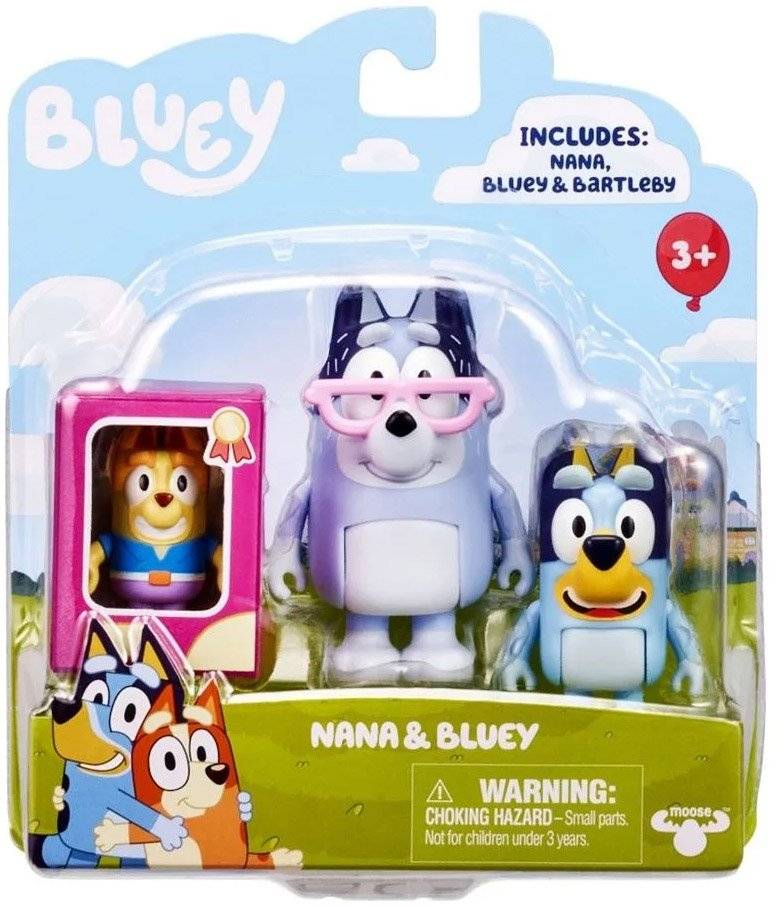 GIOCHI PREZIOSI ΦΙΓΟΥΡΑ BLUEY 2 PACK W6 NANA - BLUEY (BLY55000)
