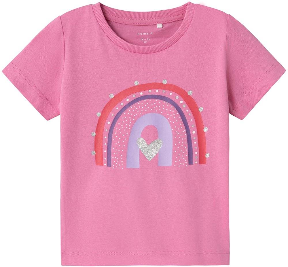 NAME IT T-SHIRT NAME IT 13226024 NMFBEATE ΡΟΖ (92 CM)-(2 ΕΤΩΝ)