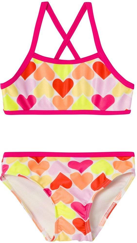 NAME IT BIKINI SET NAME IT 13225775 NMFZILLE ΛΕΥΚΟ/ΠΟΛΥΧΡΩΜΟ (98-104 CM)-(3-4 ΕΤΩΝ)