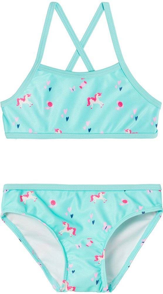 BIKINI SET NAME IT 13225775 NMFZILLE ΓΑΛΑΖΙΟ (110-116 CM)-(5-6 ΕΤΩΝ) NAME IT