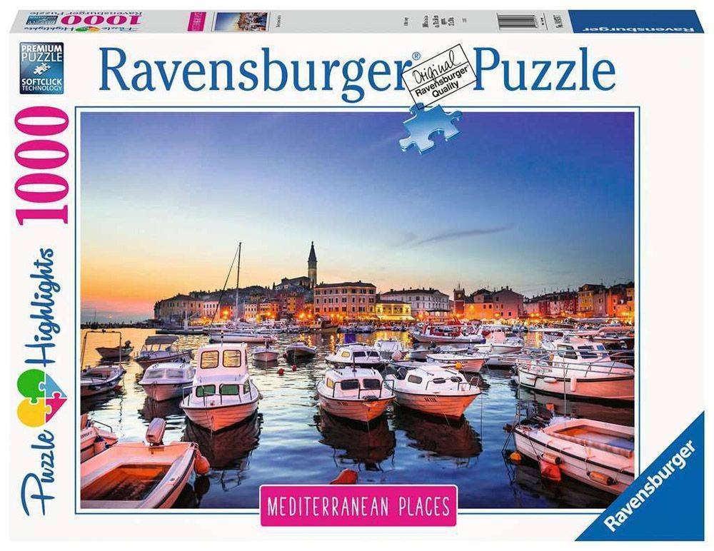 ΛΙΜΑΝΙ ΜΕΣΟΓΕΙΟΥ RAVENSBURGER - 1000 ΚΟΜΜΑΤΙΑ GIOCHI PREZIOSI