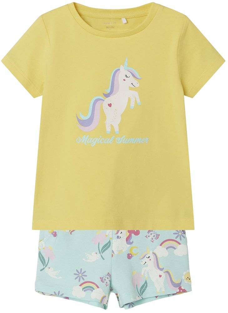 ΣΕΤ ΡΟΥΧΩΝ NAME IT 13226883 NMFZUCCA ΚΙΤΡΙΝΟ/ΓΑΛΑΖΙΟ (110 CM)-(5 ΕΤΩΝ) NAME IT