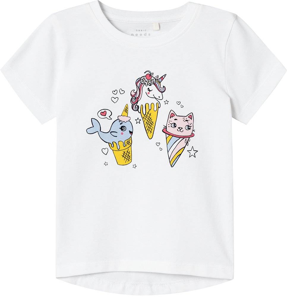 T-SHIRT NAME IT 13228145 NMFVIX ΛΕΥΚΟ (122 CM)-(7 ΕΤΩΝ) NAME IT