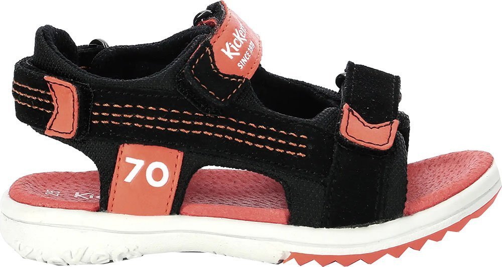 KICKERS ΠΕΔΙΛΑ KICKERS PLANE 694880 ΜΑΥΡΟ/ΡΟΔΑΚΙΝΙ (EU:33)