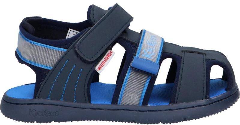 ΠΑΠΟΥΤΣΟΠΕΔΙΛΑ KICKERS KICKBEACHOU 960600 ΜΠΛΕ ΣΚΟΥΡΟ/ΓΑΛΑΖΙΟ (EU:20) KICKERS