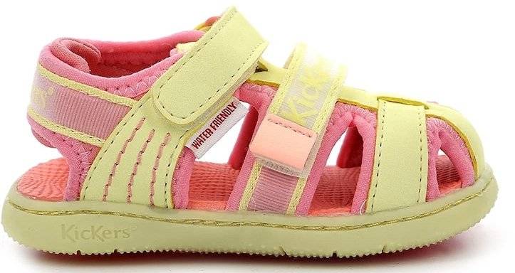 ΠΑΠΟΥΤΣΟΠΕΔΙΛΑ KICKERS KICKBEACHOU 960600 ΚΙΤΡΙΝΟ (EU:20) KICKERS