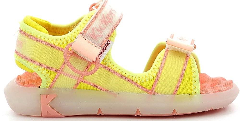 ΠΕΔΙΛΑ KICKERS KICKJUNE 960740 ΚΙΤΡΙΝΟ/ΡΟΖ (EU:31) KICKERS