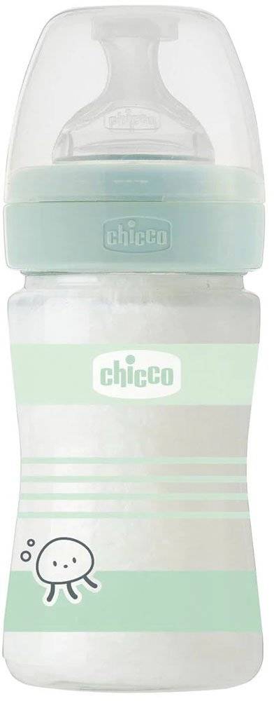 ΜΠΙΜΠΕΡΟ ΓΥΑΛΙΝΟ CHICCO UNISEX WELL BEING 150ML 0M+
