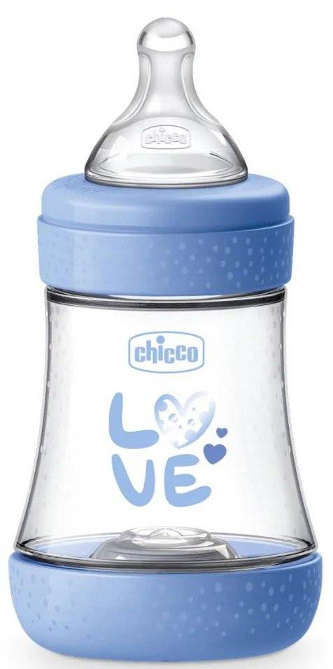 ΜΠΙΜΠΕΡΟ ΠΛΑΣΤΙΚΟ CHICCO P5 ΣΙΕΛ 150ML 0M+ CHICCO
