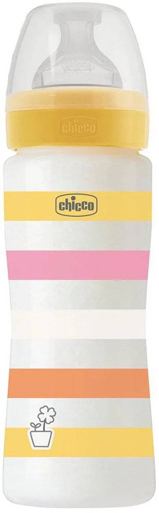 CHICCO ΜΠΙΜΠΕΡΟ ΠΛΑΣΤΙΚΟ CHICCO WB GIRL 330ML 4Μ+