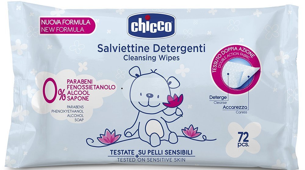 CHICCO ΜΩΡΟΜΑΝΤΗΛΑ CHICCO 72ΤΜΧ ΧΩΡΙΣ ΚΑΠΑΚΙ
