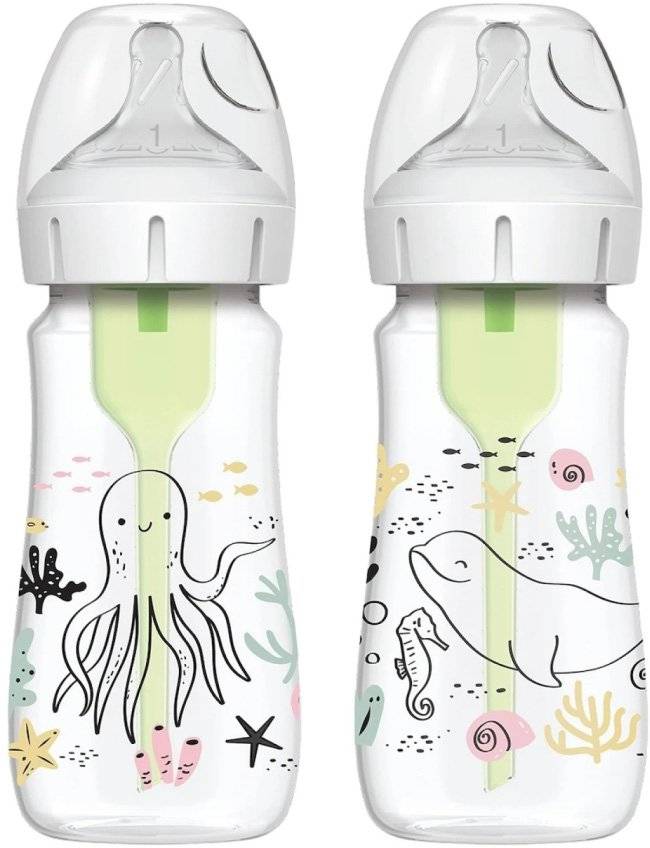 ΜΠΙΜΠΕΡΟ ΠΛΑΣΤΙΚΟ DR.BROWN'S OPTIONS+ 270 ML ΩΚΕΑΝΟΣ (2 ΤΜΧ) DR BROWNS