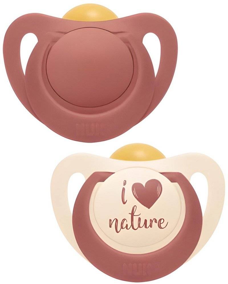 ΠΙΠΙΛΑ NUK ΚΑΟΥΤΣΟΥΚ I LOVE NATURE 0-6 ΜΗΝΩΝ 2ΤΜΧ NUK