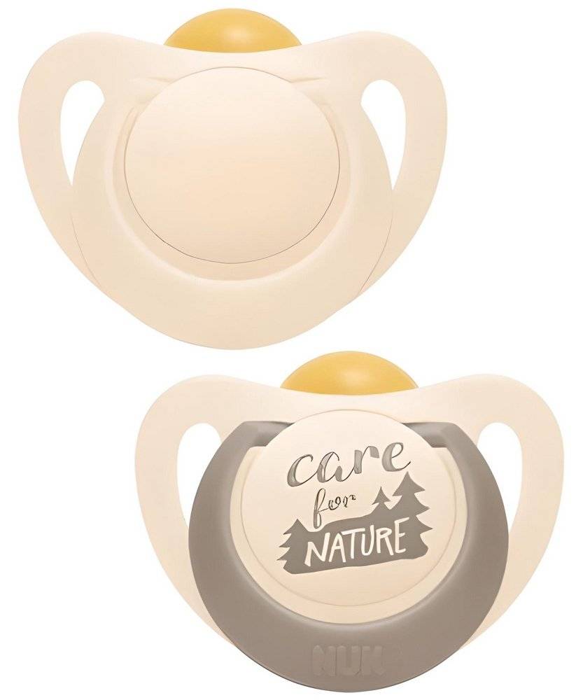 ΠΙΠΙΛΑ NUK ΚΑΟΥΤΣΟΥΚ FOR NATURE 0-6 ΜΗΝΩΝ ΜΠΕΖ 2ΤΜΧ NUK