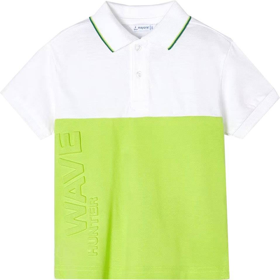 MAYORAL POLO T-SHIRT MAYORAL 03110 ΛΑΙΜ (92 CM)(2 ΕΤΩΝ)