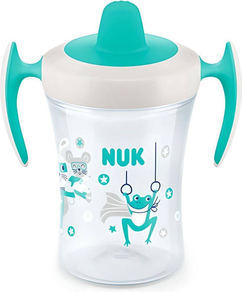 ΚΥΠΕΛΟ NUK TRAINER CUP ΠΡΑΣΙΝΟ 230ML ΓΙΑ 6M+ NUK