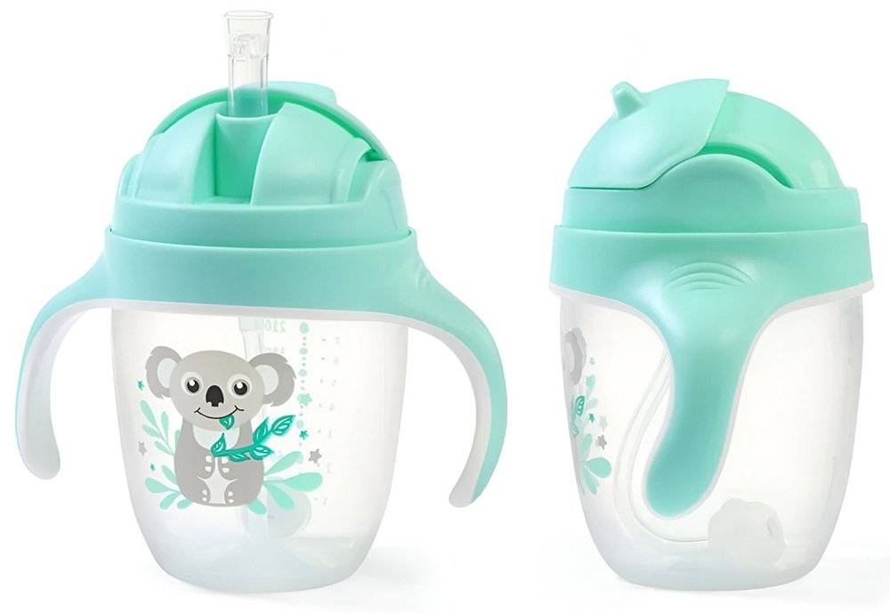 ΠΑΙΔΙΚΟ ΠΟΤΗΡΙ 6Μ+ BABYONO MINT 240ML BABYONO