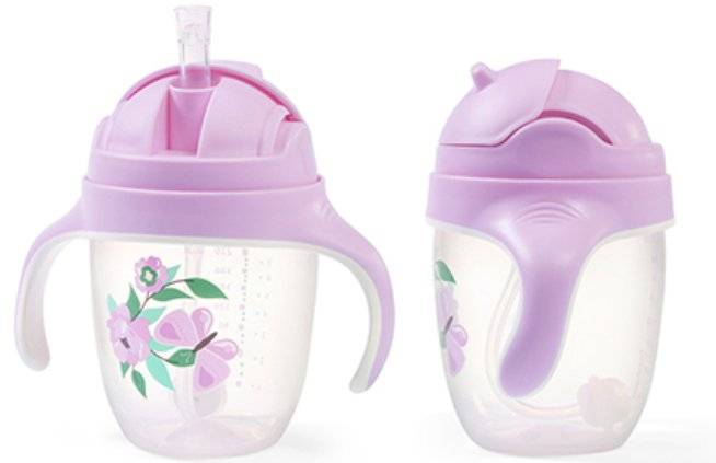 ΠΑΙΔΙΚΟ ΠΟΤΗΡΙ 6Μ+ BABYONO LILAC 240ML