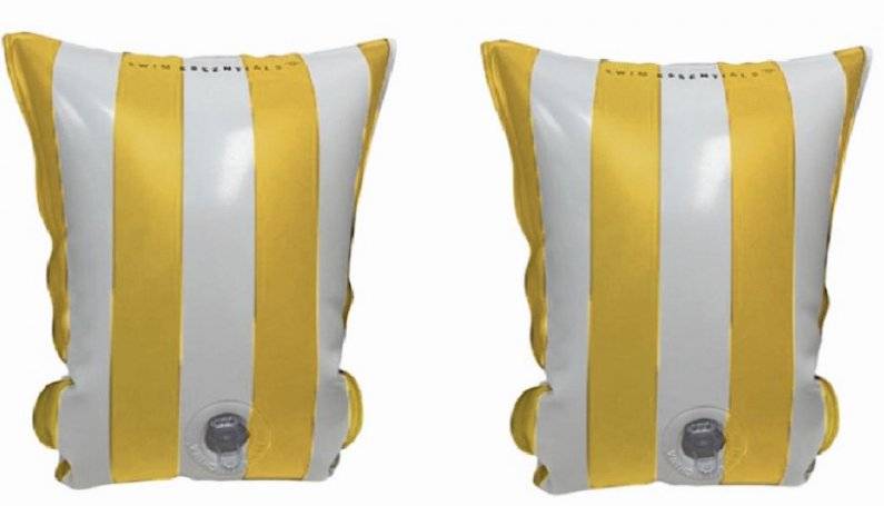 ΜΠΡΑΤΣΑΚΙΑ SWIM ESSENTIALS 0-2 ΕΤΩΝ -"YELLOW STRIPED"