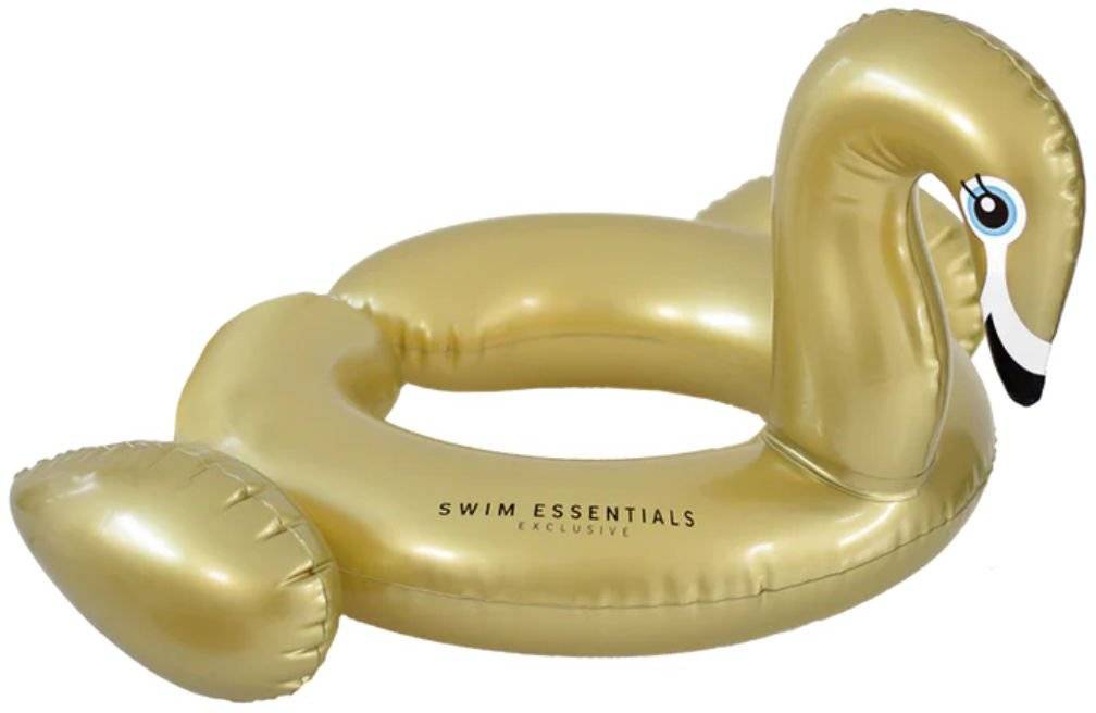 SWIM ESSENTIALS ΣΩΣΙΒΙΟ SWIM ESSENTIALS "SPLITRING GOLD SWAN" 56CM