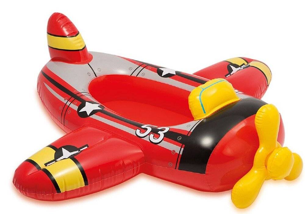 ΦΟΥΣΚΩΤΟ ΑΕΡΟΠΛΑΝΑΚΙ INTEX POOL CRUISER ΚΟΚΚΙΝΟ INTEX