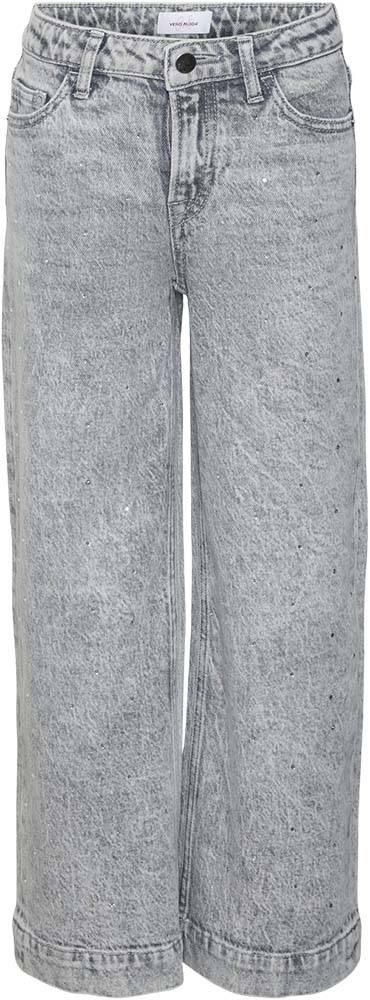 VERO MODA ΠΑΝΤΕΛΟΝΙ JEANS VERO MODA VMDAISY HR WIDE 10316746 ΓΚΡΙ (152CM) (12 ΕΤΩΝ)