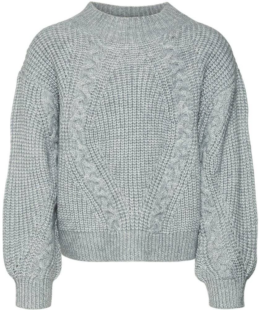 ΠΟΥΛΟΒΕΡ VERO MODA VMVARNA 10315603 ΓΡΙ ΜΕΛΑΝΖΕ (134-140CM)(9-10 ΕΤΩΝ) VERO MODA